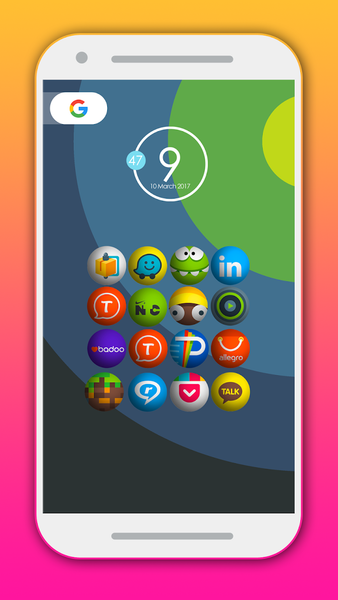 Mumber - Icon Pack - Image screenshot of android app