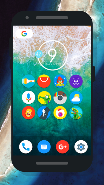 Oreo 8 - Icon Pack - عکس برنامه موبایلی اندروید