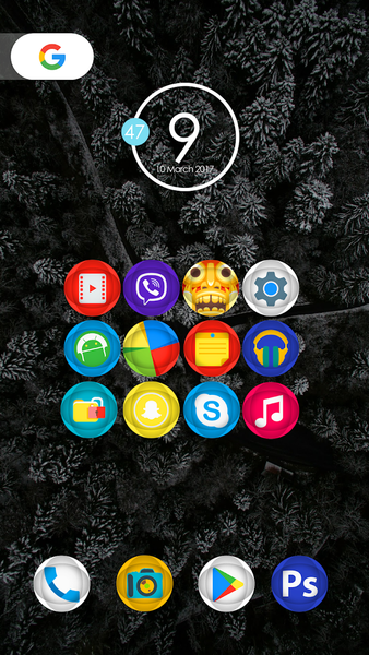 Souron - Icon Pack - Image screenshot of android app