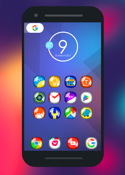 Sweetbo - Icon Pack - عکس برنامه موبایلی اندروید