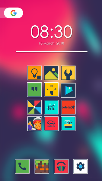 Wamo - Icon Pack - عکس برنامه موبایلی اندروید