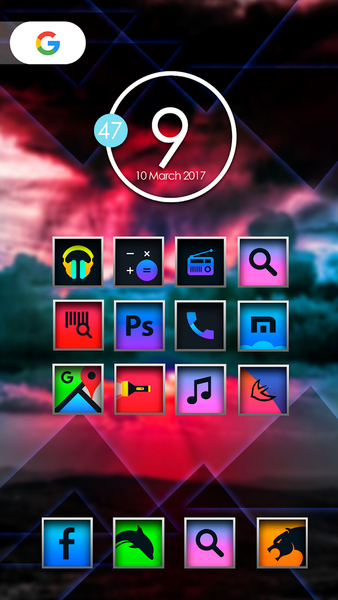 Wivom - Icon Pack - عکس برنامه موبایلی اندروید