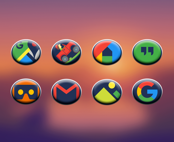 Zebe - Icon Pack - عکس برنامه موبایلی اندروید