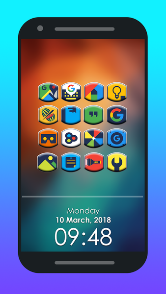 Zedmo - Icon Pack - عکس برنامه موبایلی اندروید