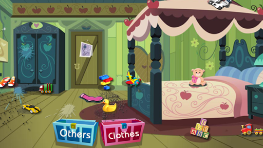 Mom Helper House & Cloth Wash - Gameplay image of android game