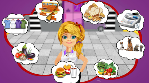 Supermarket Manager Girl - Gameplay image of android game