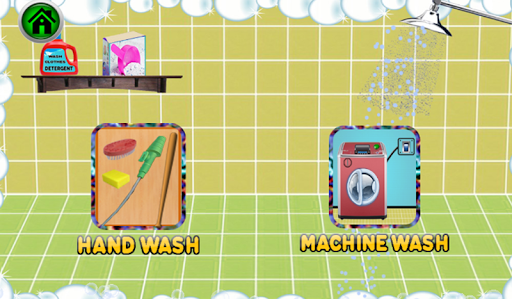 Little Wash Laundry Cloth - عکس بازی موبایلی اندروید