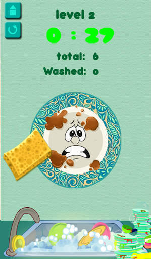 Wash Dishes - Kitchen Cleanup - عکس بازی موبایلی اندروید