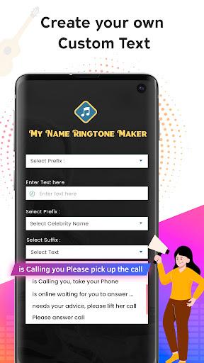 My Name Ringtone Maker - عکس برنامه موبایلی اندروید