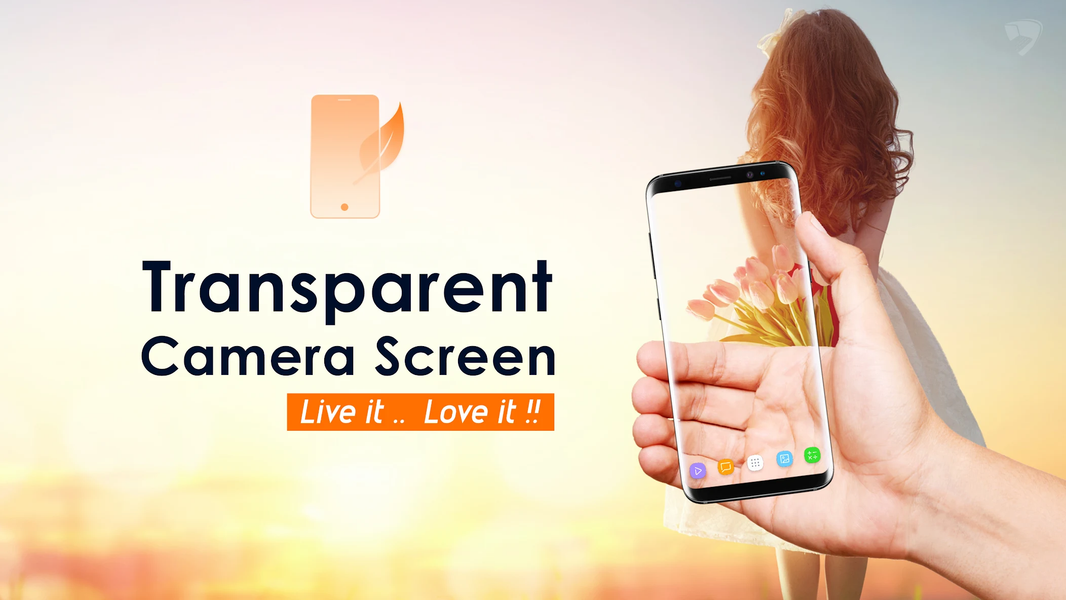 Transparent Camera Screen - Image screenshot of android app