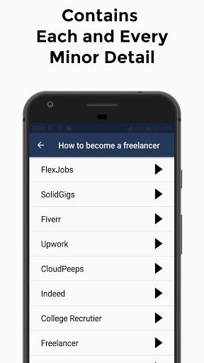 Learn Freelancing - عکس برنامه موبایلی اندروید