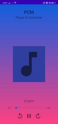PCM Player &  Converter - Image screenshot of android app