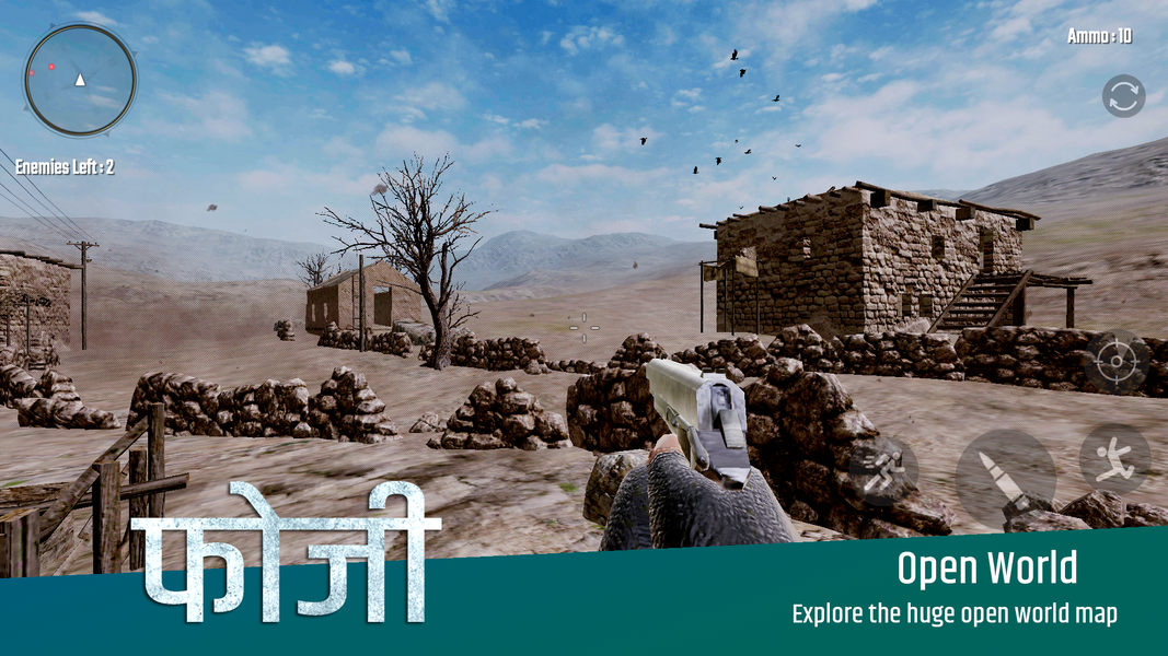 Fauji Veer : Indian Soldier - Gameplay image of android game