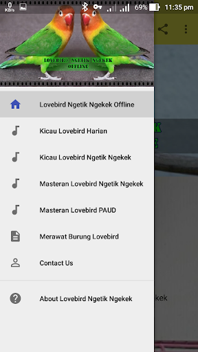 Lovebird Ngetik Ngekek Offline - عکس برنامه موبایلی اندروید