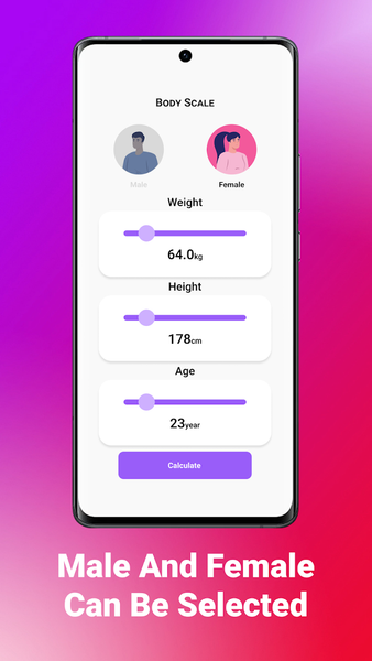 Body Scale - Image screenshot of android app