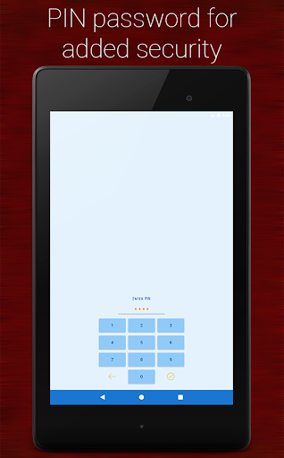Anti-theft alarm - Image screenshot of android app