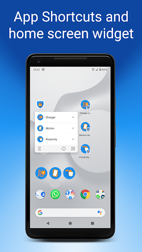 Anti-theft alarm - Image screenshot of android app