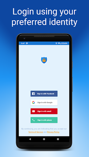 Anti-theft alarm - Image screenshot of android app