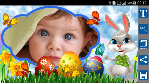 Baby Photo Frames - Image screenshot of android app