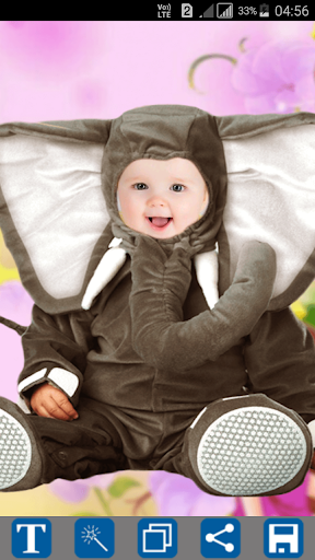 Baby Photo Montage Maker - Image screenshot of android app