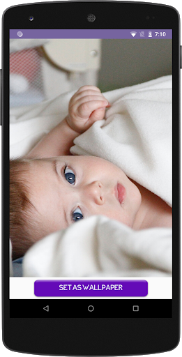 Baby Wallpapers - Image screenshot of android app