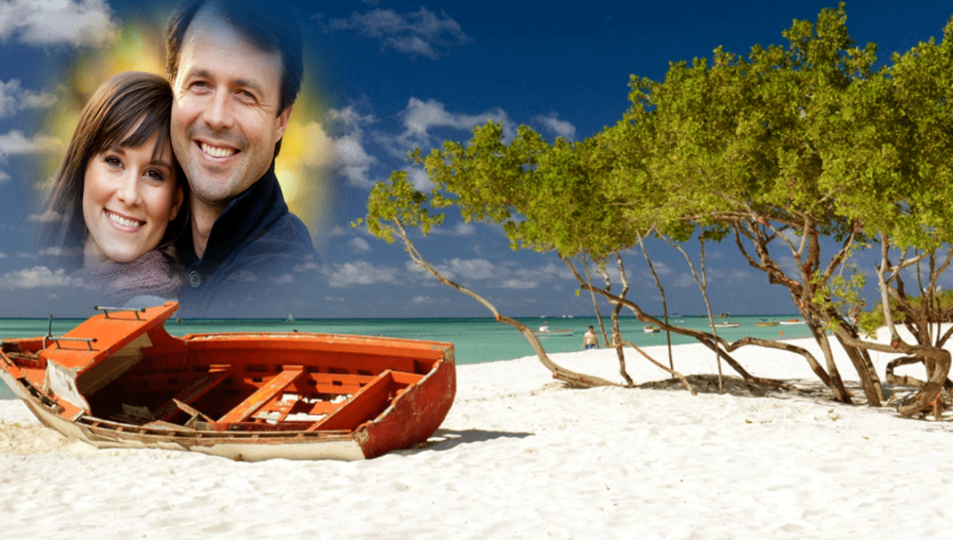 Beach Photo Frames - Image screenshot of android app