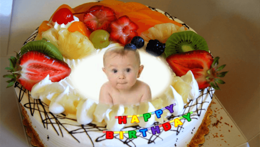 Birthday Cake Frames - Image screenshot of android app