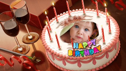Birthday Cake Frames - عکس برنامه موبایلی اندروید