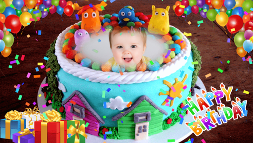 Birthday Cake Frames & Editor - Image screenshot of android app