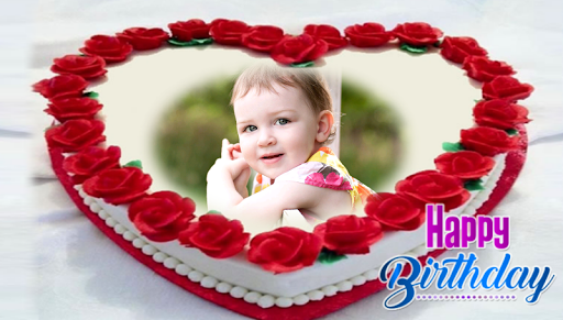 Birthday Cake Frames & Editor - Image screenshot of android app