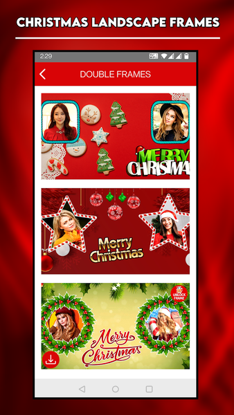 Christmas Photo Editor - Image screenshot of android app