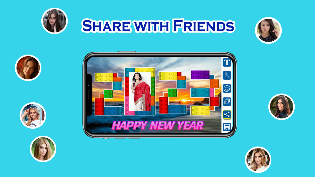 Happy Newyear Greetings - عکس برنامه موبایلی اندروید