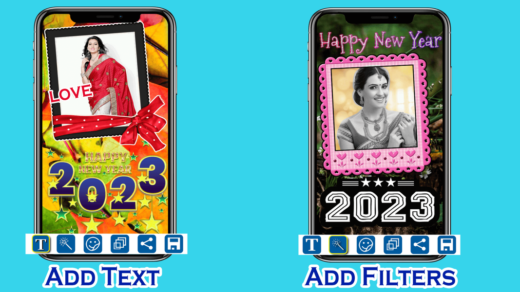 Happy Newyear Greetings - عکس برنامه موبایلی اندروید