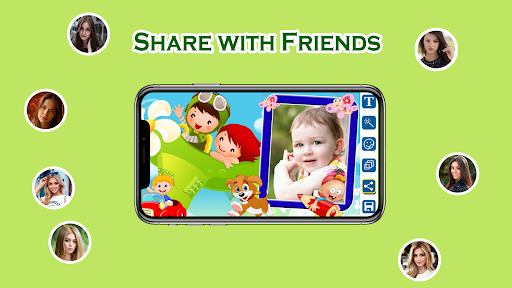 Cute Kids & Baby Frames - Image screenshot of android app