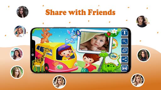 Kids Photo Frames - عکس برنامه موبایلی اندروید