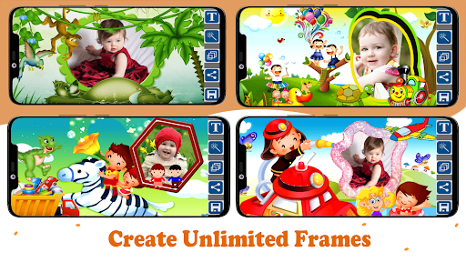 Kids Photo Frames - عکس برنامه موبایلی اندروید
