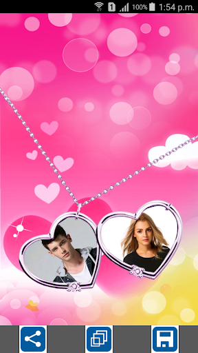 Love Locket Photo Frames - Image screenshot of android app