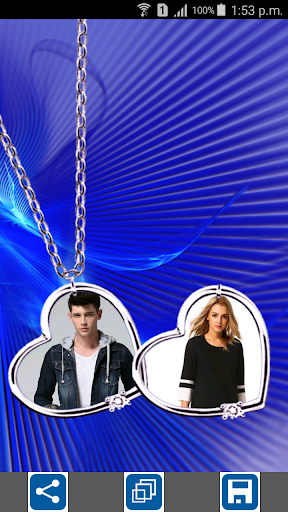 Love Locket Photo Frames - Image screenshot of android app