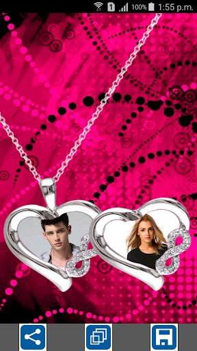 Love Locket Photo Frames - Image screenshot of android app