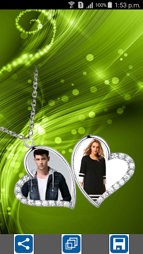 Love Locket Photo Frames - Image screenshot of android app