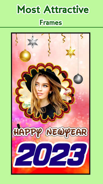 Newyear Frames - Image screenshot of android app
