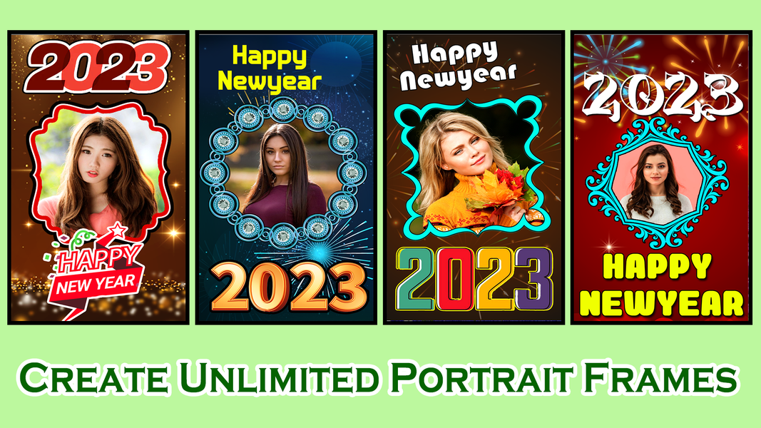 Newyear 2026 Frames and Editor - Image screenshot of android app