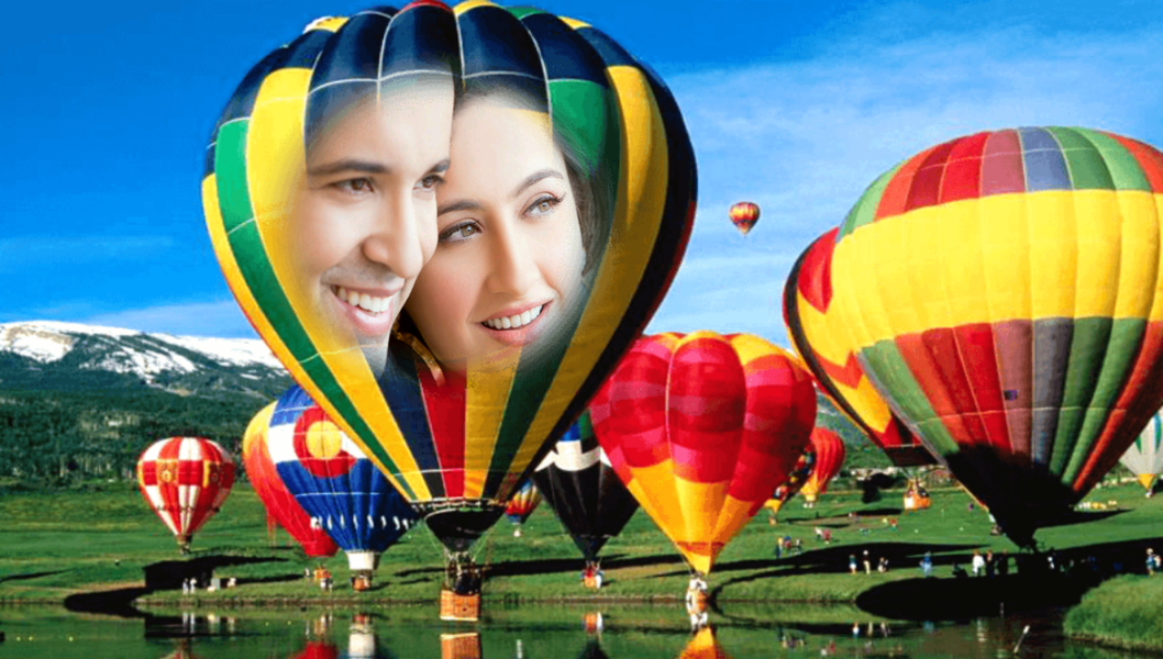 Parachute Photo Frames - Image screenshot of android app