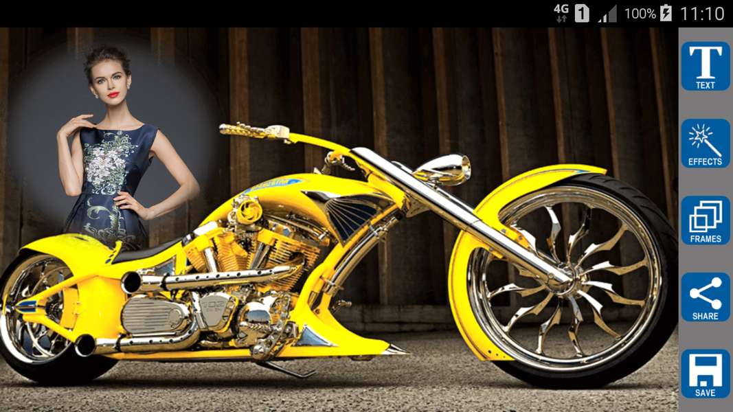 Sports Bike Photo Editor - Image screenshot of android app