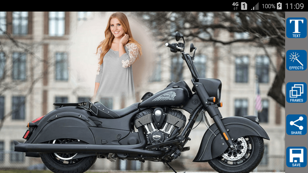 Sports Bike Photo Editor - Image screenshot of android app