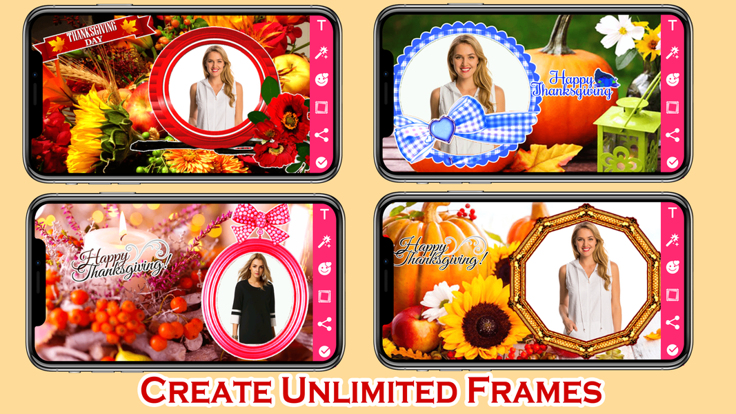 Thanksgiving Photo Frames - عکس برنامه موبایلی اندروید