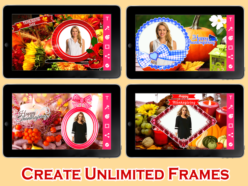 Thanksgiving Photo Frames - عکس برنامه موبایلی اندروید