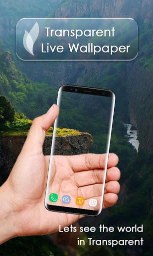 Transparent Live Wallpaper - Image screenshot of android app