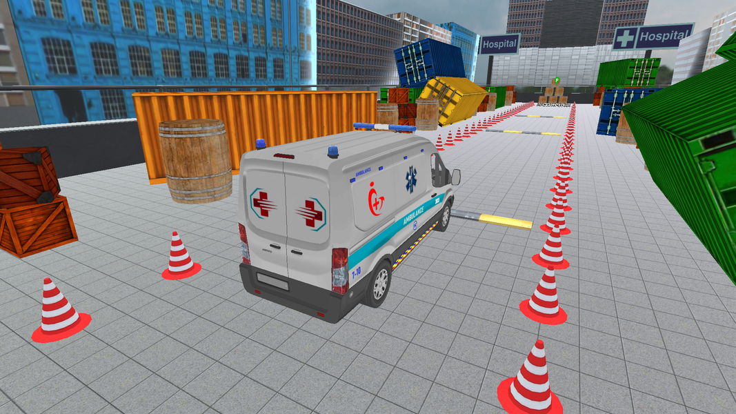 Ambulance Parking 3D - عکس بازی موبایلی اندروید