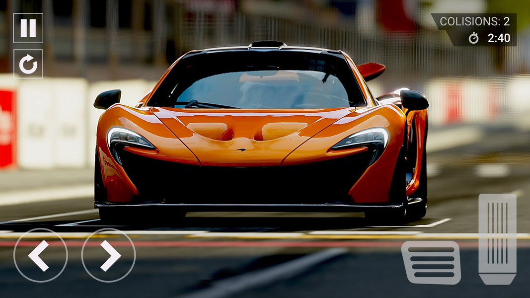 P1 McLaren Simulator Driving - Gameplay image of android game